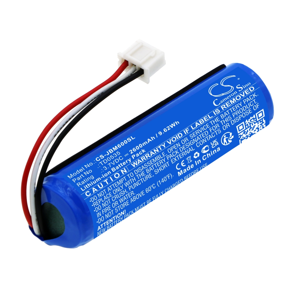 Remplacement de batterie compatible pour Jbl TD0535