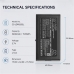 Batterij compatibel met Viavi CS-JDP820SL