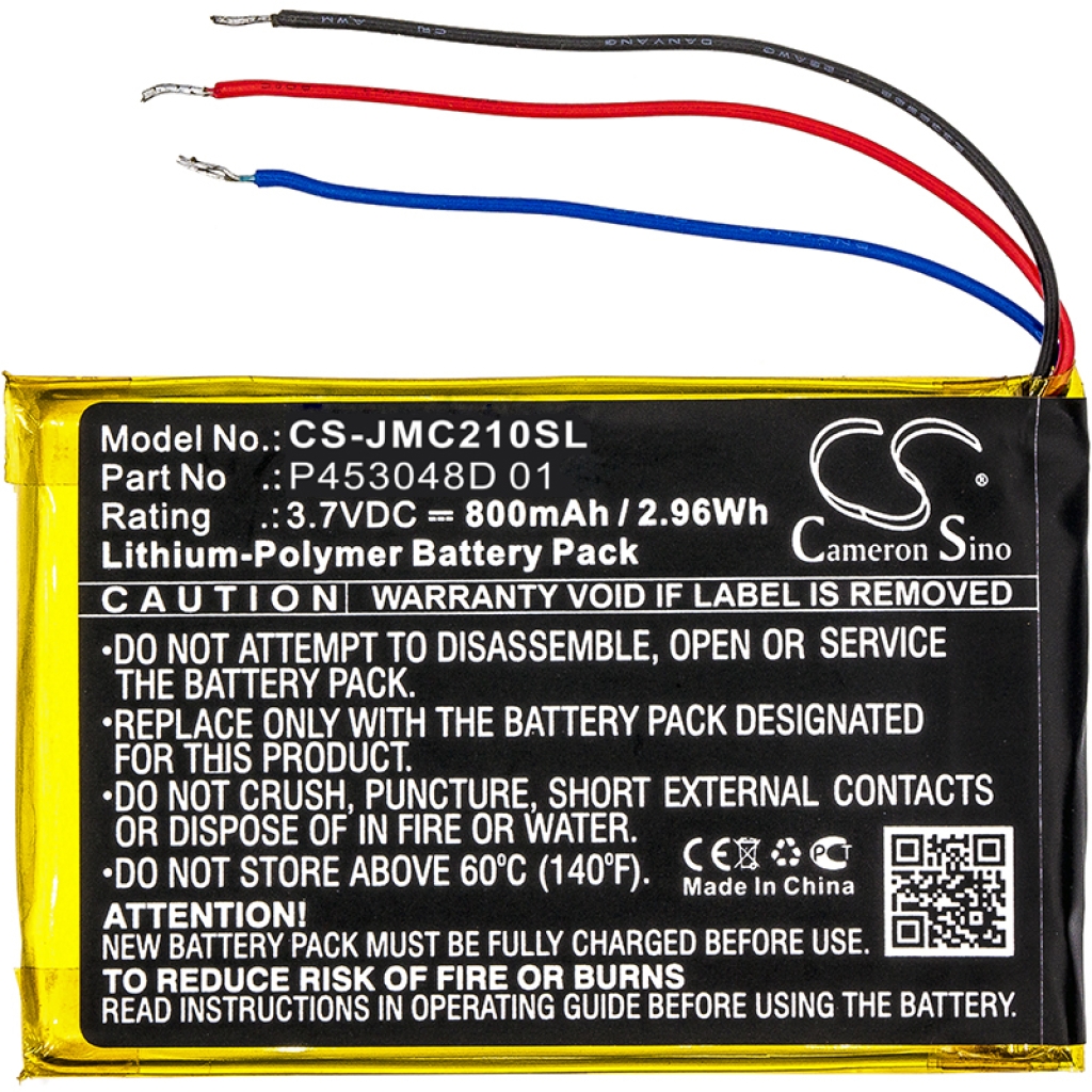 Remplacement de batterie compatible pour Jbl P453048D 01