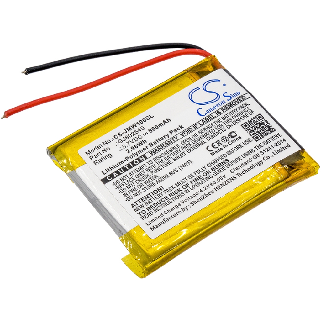 Batterij Vervangt GJ802540