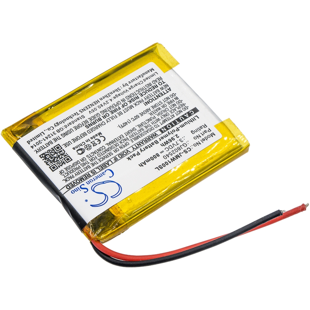 Batterij Vervangt GJ802540