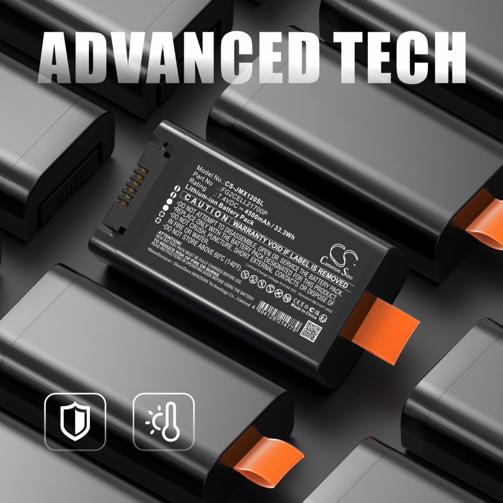 Compatibele batterijvervanging voor Jbl FG2CELL21700P