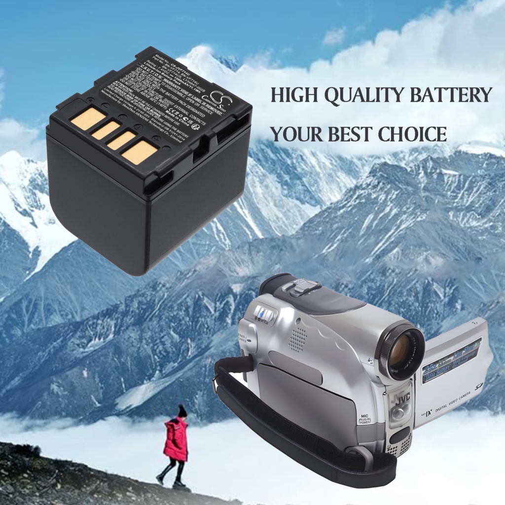 Batterij compatibel met JVC CS-JVF714U