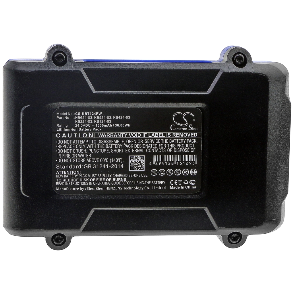 Batterij industrieel Kobalt KDP 524B-03