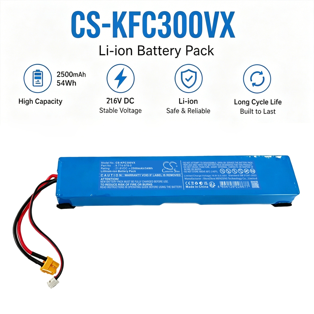 Battery compatible with Karcher
