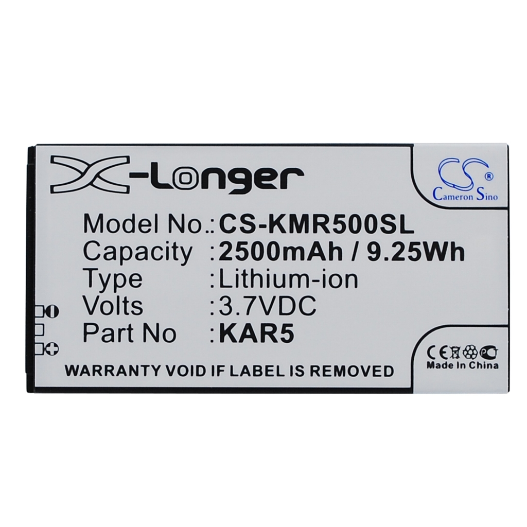 Batterij compatibel met Kazam CS-KMR500SL