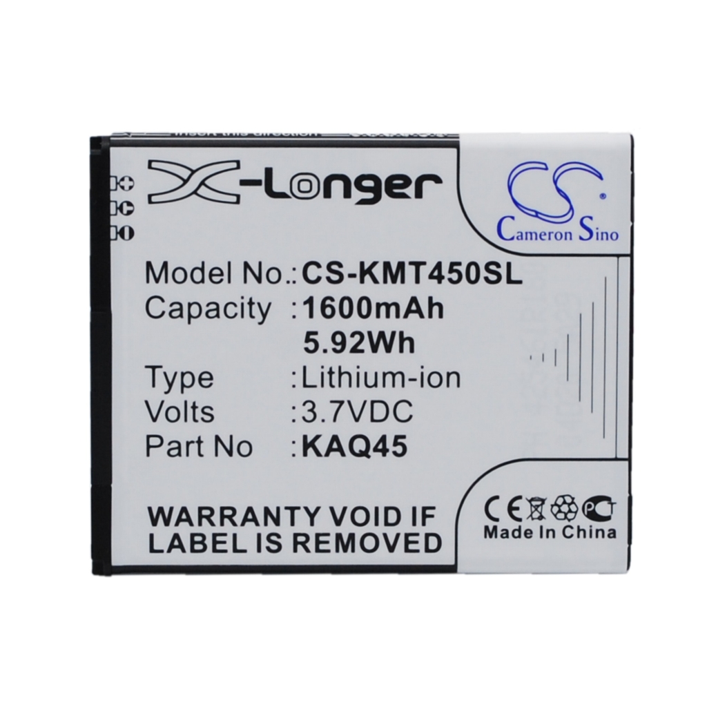 Batterij compatibel met Kazam CS-KMT450SL