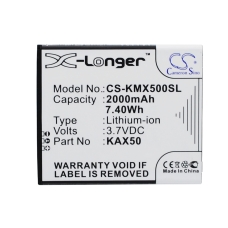 Remplacement de batterie compatible pour Kazam KAX50,KAX50-XJFAL009330