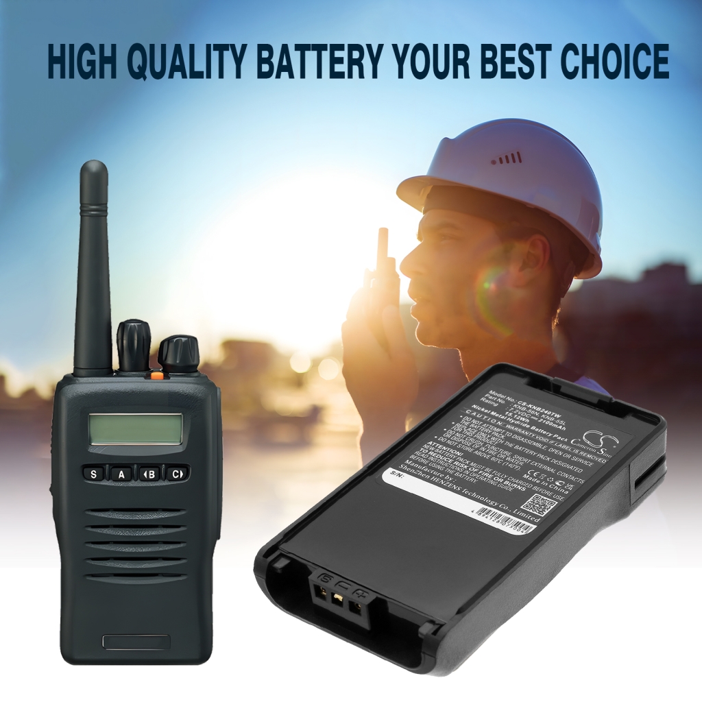 Batterij compatibel met Kenwood CS-KNB240TW