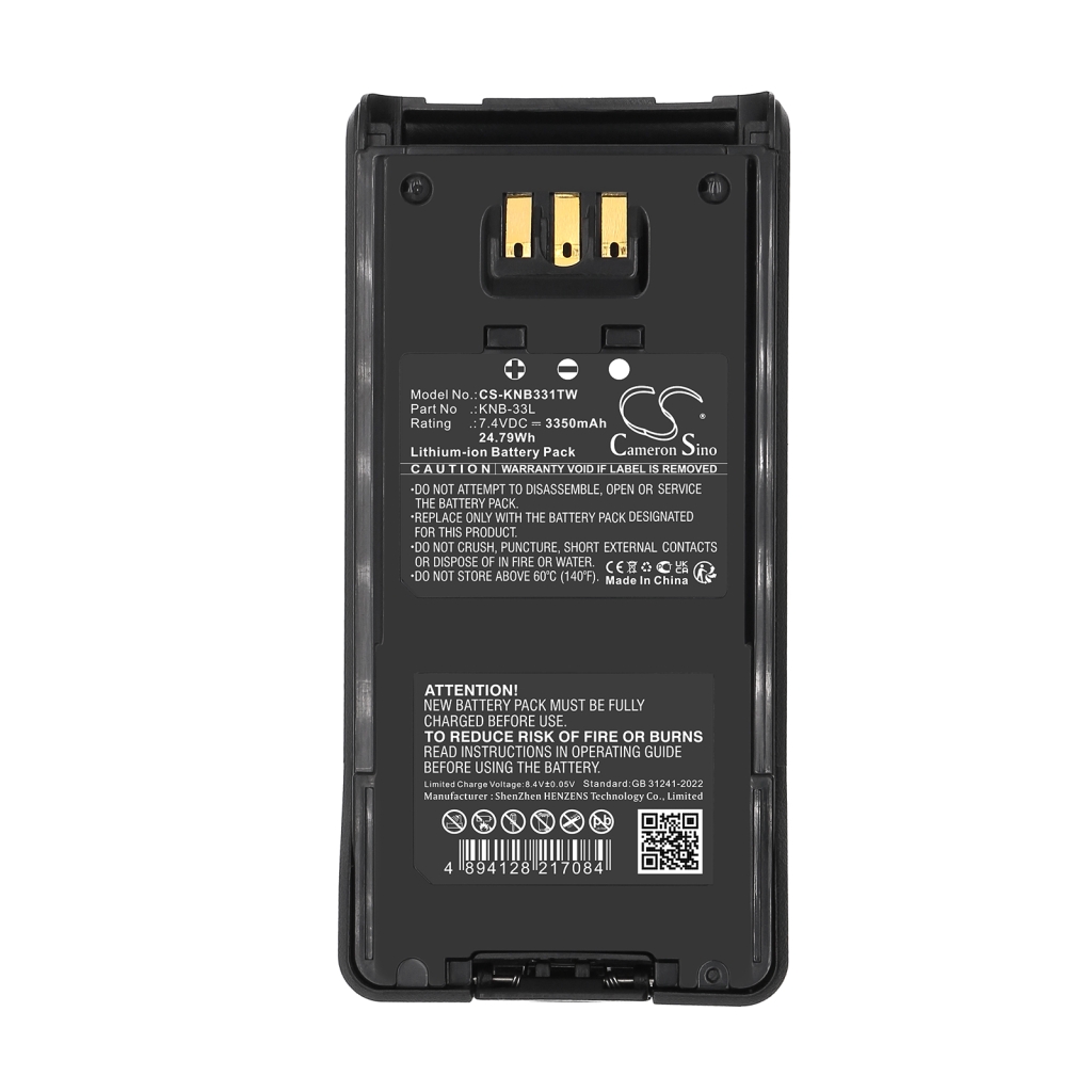 Batterij voor tweerichtingsradio Kenwood TK-2180