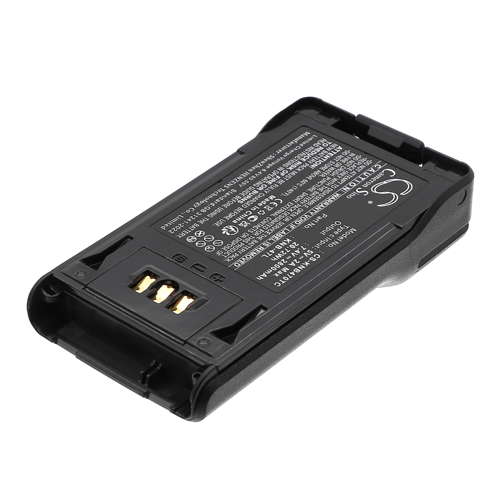 Batterie radio bidirectionnelle Kenwood CS-KNB470TC