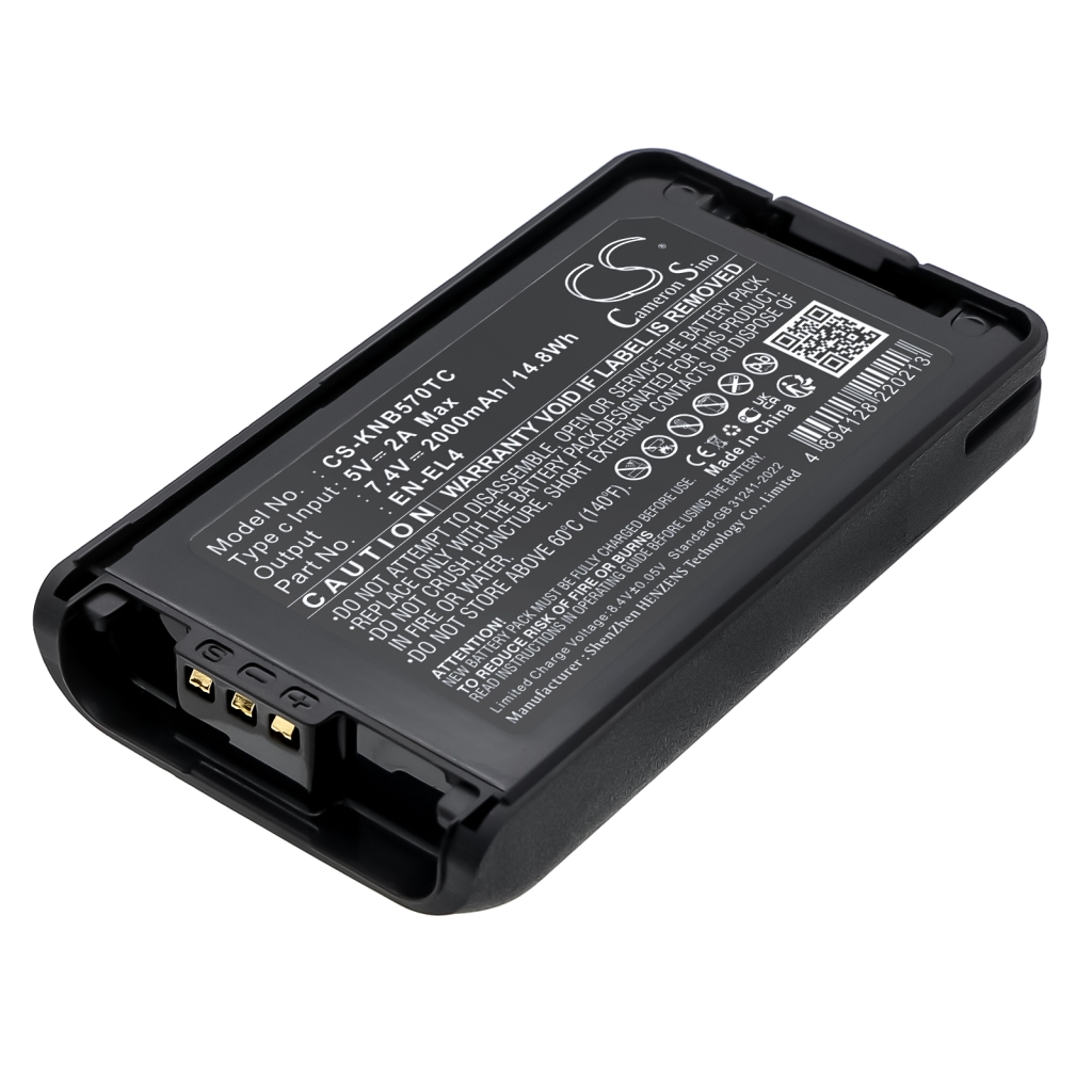Batterij Vervangt KNB-35L
