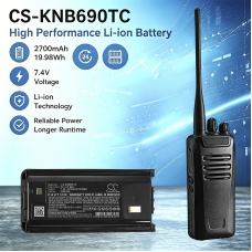 Compatibele batterijvervanging voor Kenwood KNB-69L