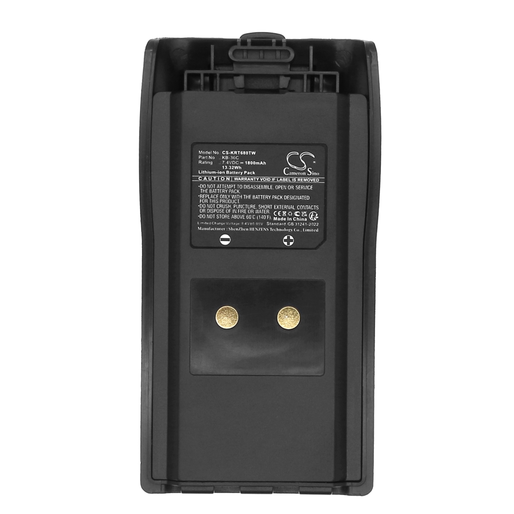 Two-Way Radio Battery Kirisun CS-KRT680TW