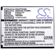 Compatible battery replacement for K-Touch TBT5957