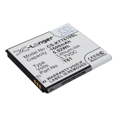 Compatibele batterijvervanging voor K-Touch T61