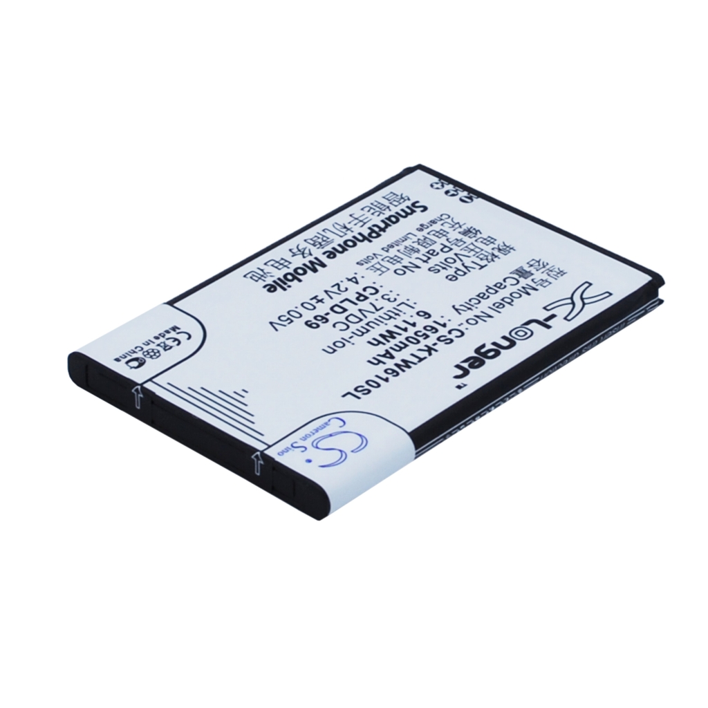 Batterij compatibel met Coolpad K-Touch CS-KTW610SL