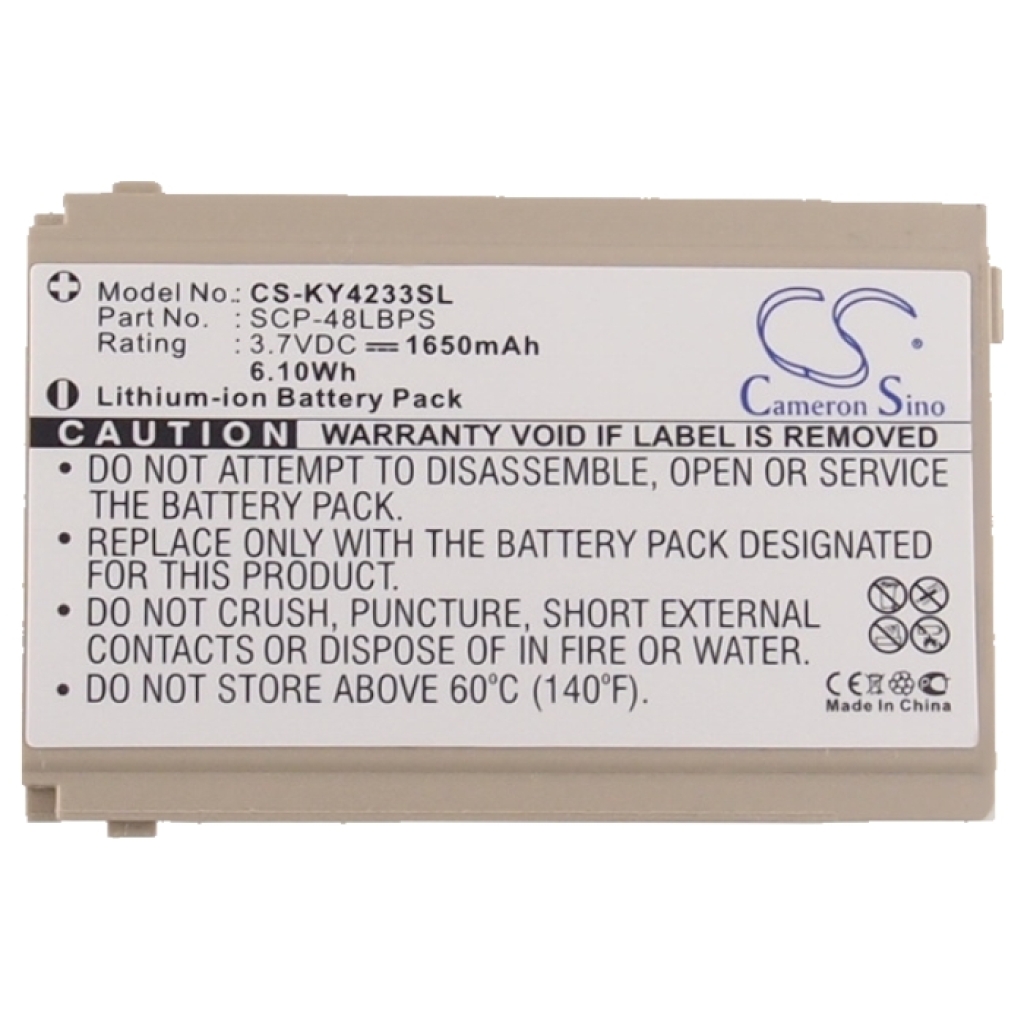 Batterij compatibel met Kyocera Sanyo CS-KY4233SL