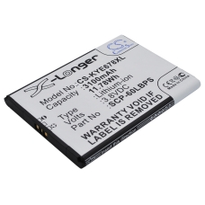 Compatibele batterijvervanging voor Kyocera 5AAXBT076GEA,SCP-60LBPS