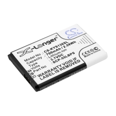 Compatibele batterijvervanging voor Kyocera 5AAXBT067GEA,SCP-55LBPS