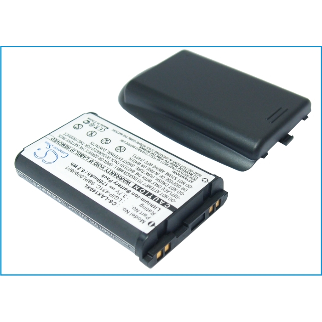 Batterij compatibel met LG CS-LAX140XL