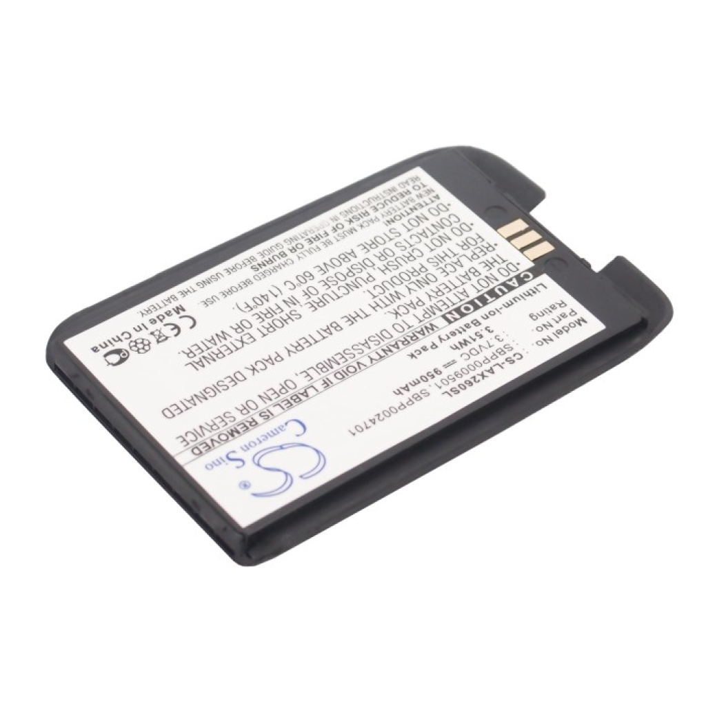 Batterij compatibel met LG CS-LAX260SL