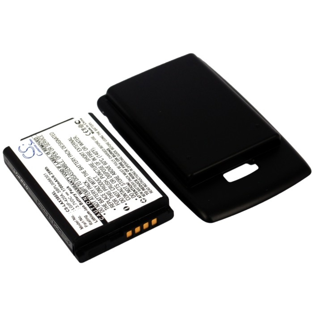 Batterij compatibel met LG CS-LAX380XL