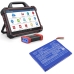 Batterij voor apparatuur Launch CS-LAX432SL