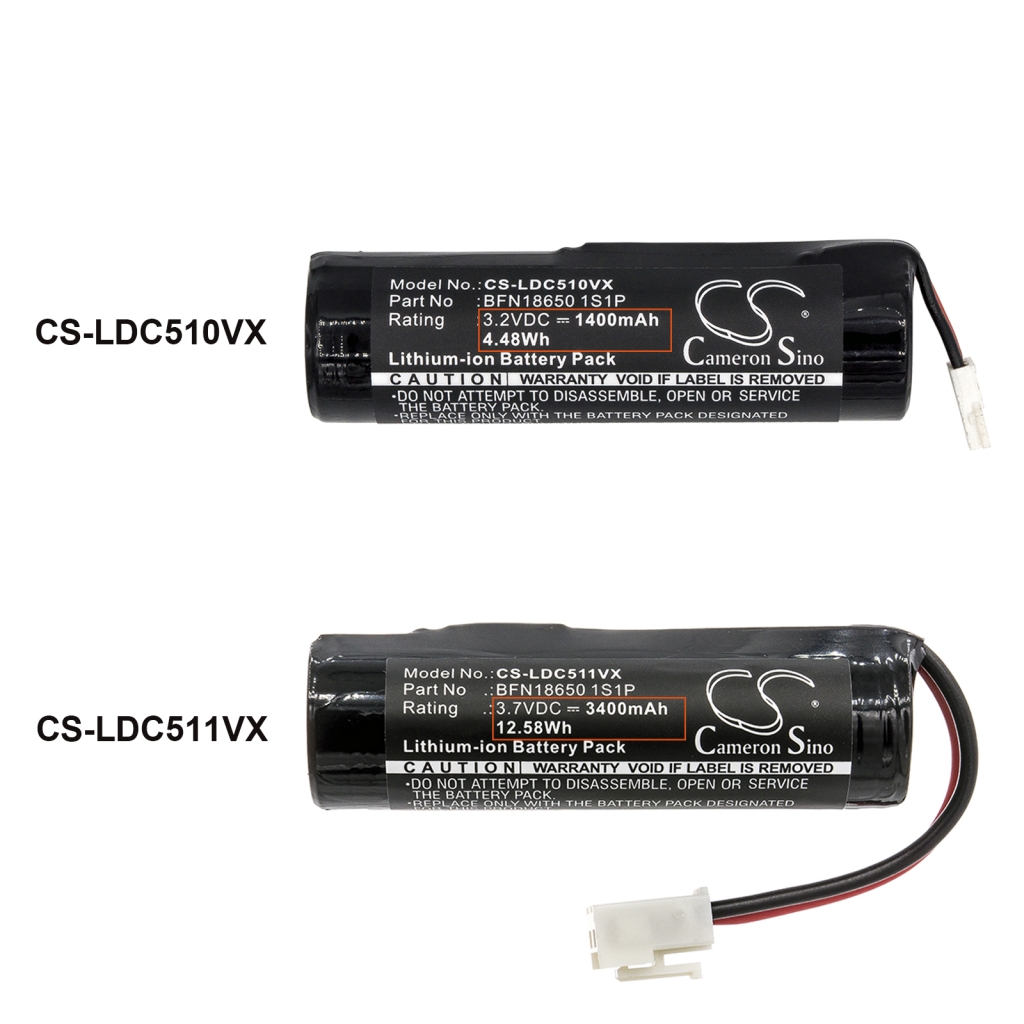 Batteries Remplace BFN18650 1S1P