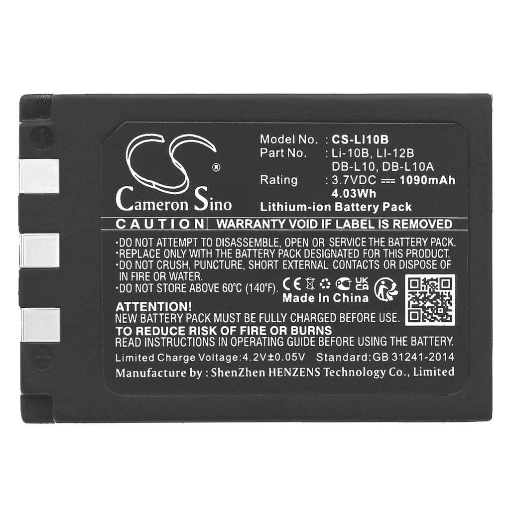Batterij voor camera Sanyo CS-LI10B
