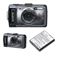 Remplacement de batterie compatible pour Olympus LI-90B,LI-92B