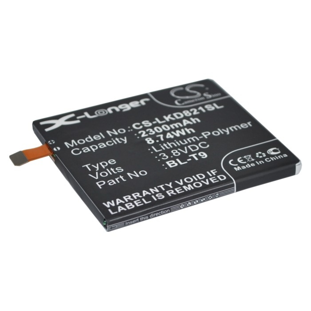 Batterijen Vervangt EAC62078701