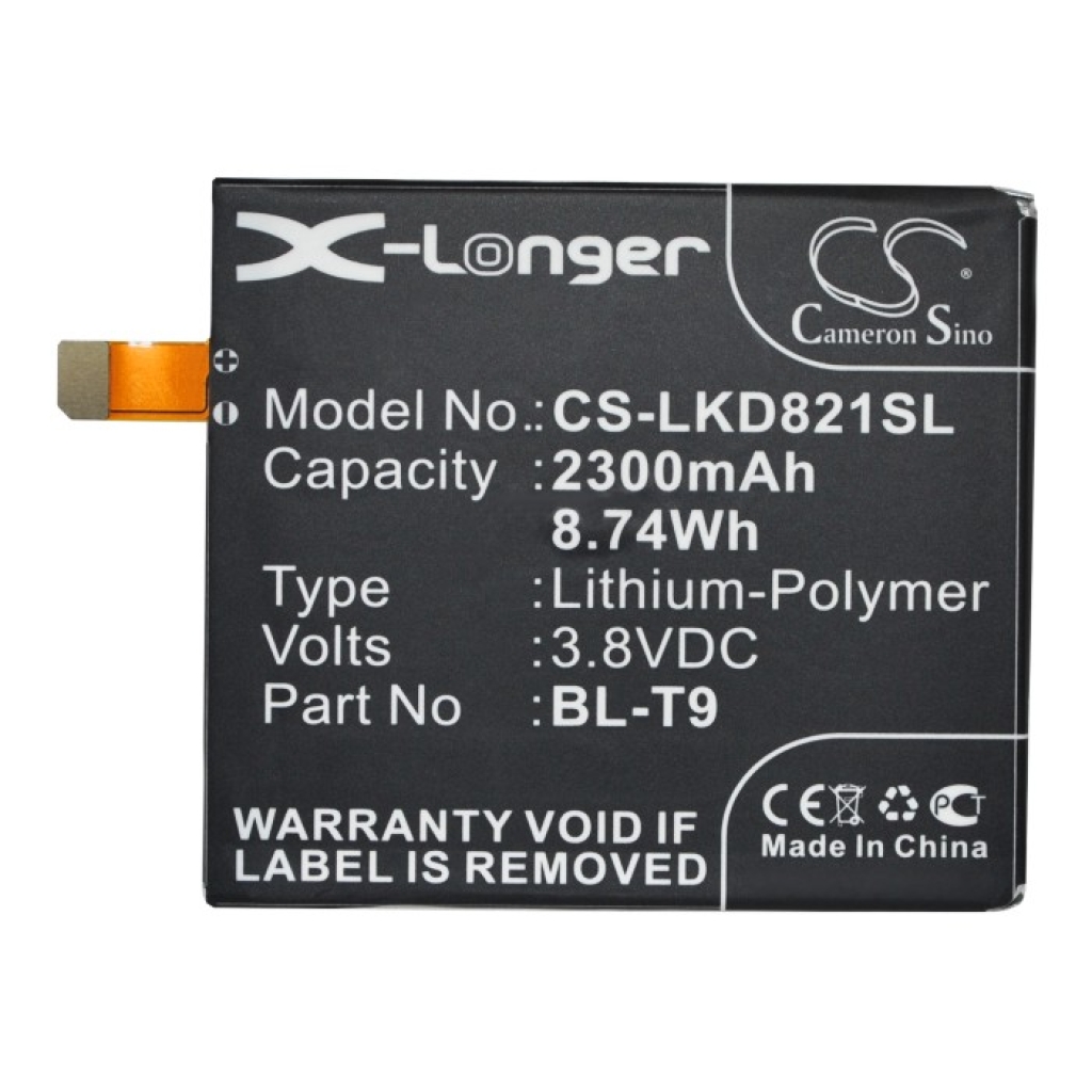 Batterijen Vervangt EAC62078701