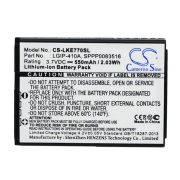 Batterie de téléphone portable LG KF500