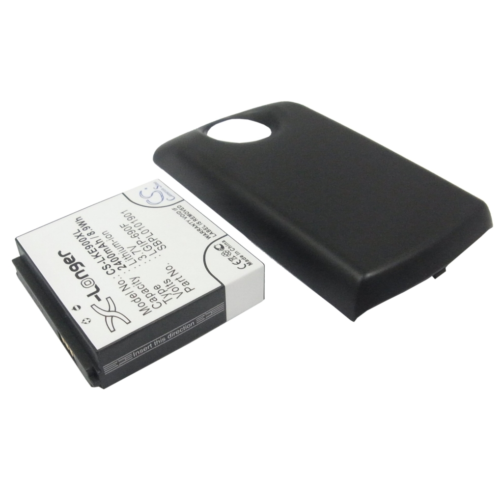 Batterij compatibel met LG CS-LKE900XL