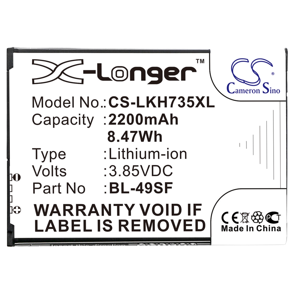 Batterij Vervangt EAC92919001