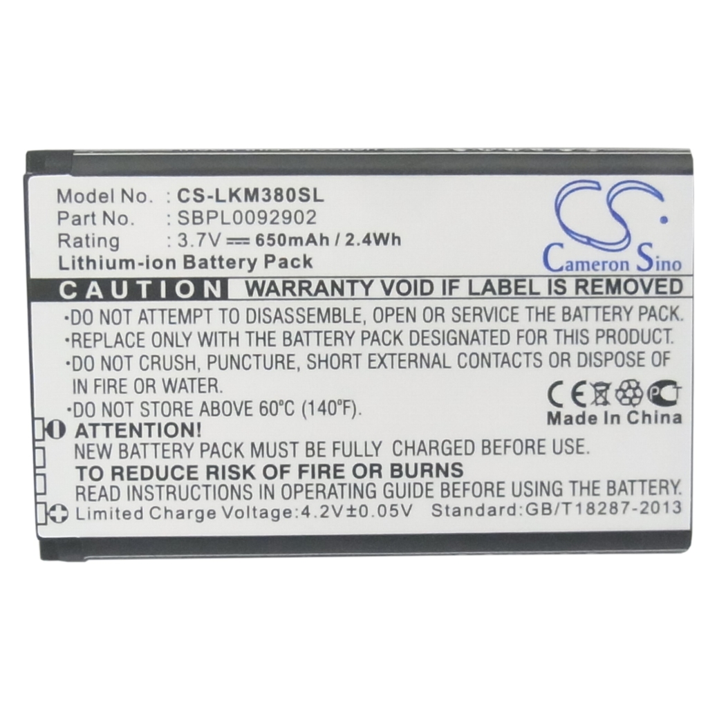 Battery Replaces SBPL0092902