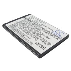 Remplacement de batterie compatible pour AT&T LGIP-400N,LGIP-400V,SBPL0102301,SBPL0102302