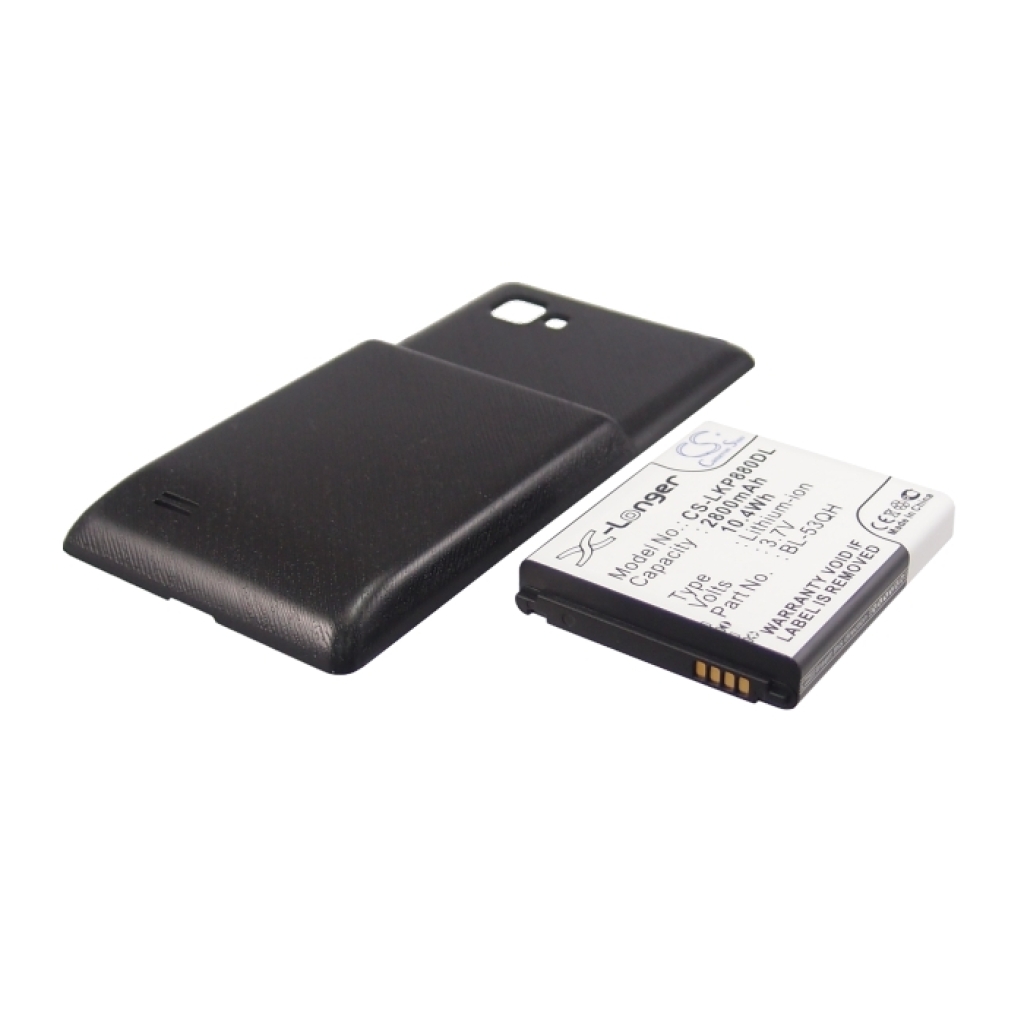 Batterij compatibel met LG CS-LKP880DL