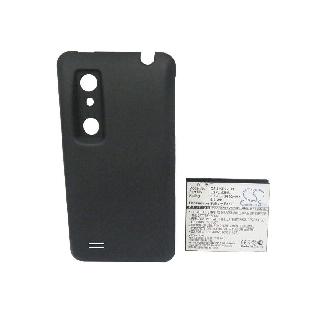 Batterij compatibel met LG CS-LKP920XL
