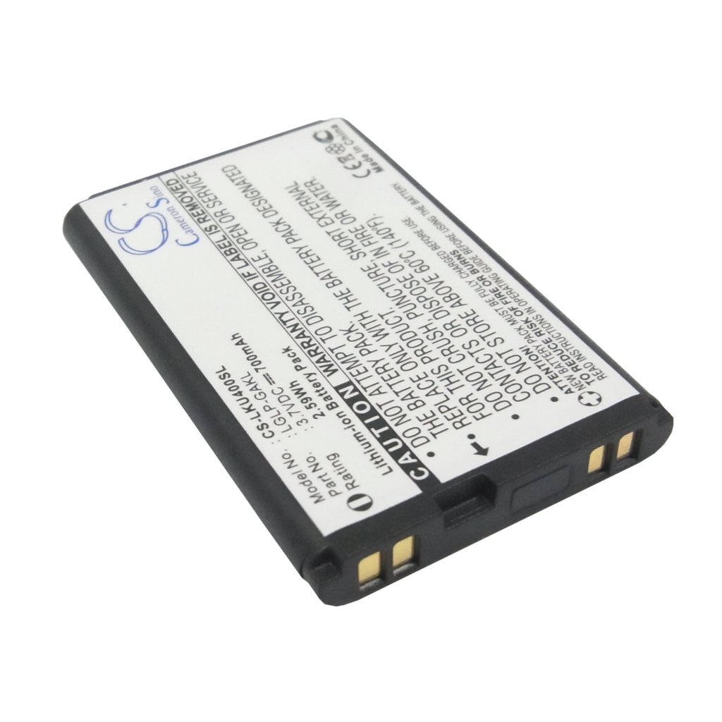 Batterij compatibel met LG CS-LKU400SL