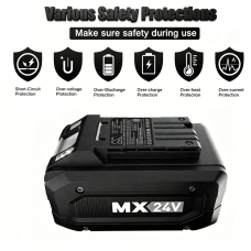 Compatibele batterijvervanging voor LawnMaster 24LB1304,24LB4004-C,24LB4005,24LB4005-C,541286