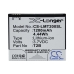 Batterij compatibel met Lumigon CS-LMT200SL