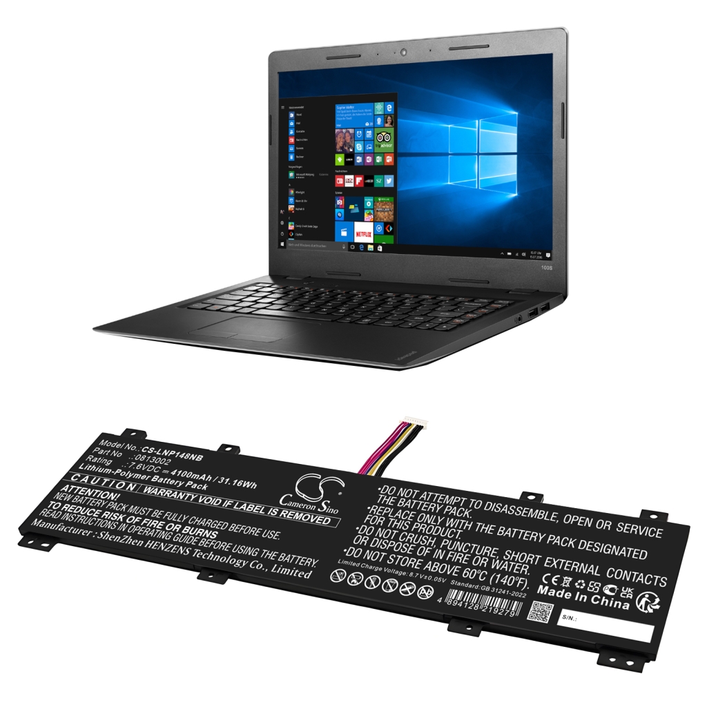 Batterie pour ordinateur portable Lenovo CS-LNP148NB