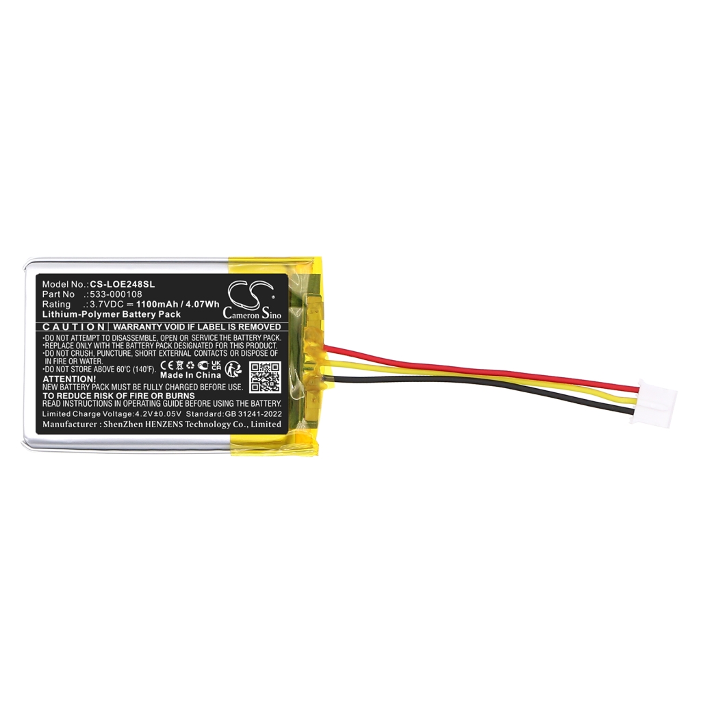 Luidspreker Batterij Logitech CS-LOE248SL