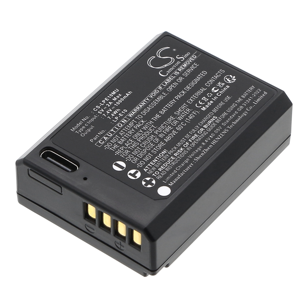 Batterie de l'appareil photo Canon CS-LPE10MU