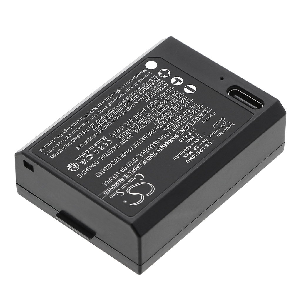 Batterie de l'appareil photo Canon CS-LPE10MU