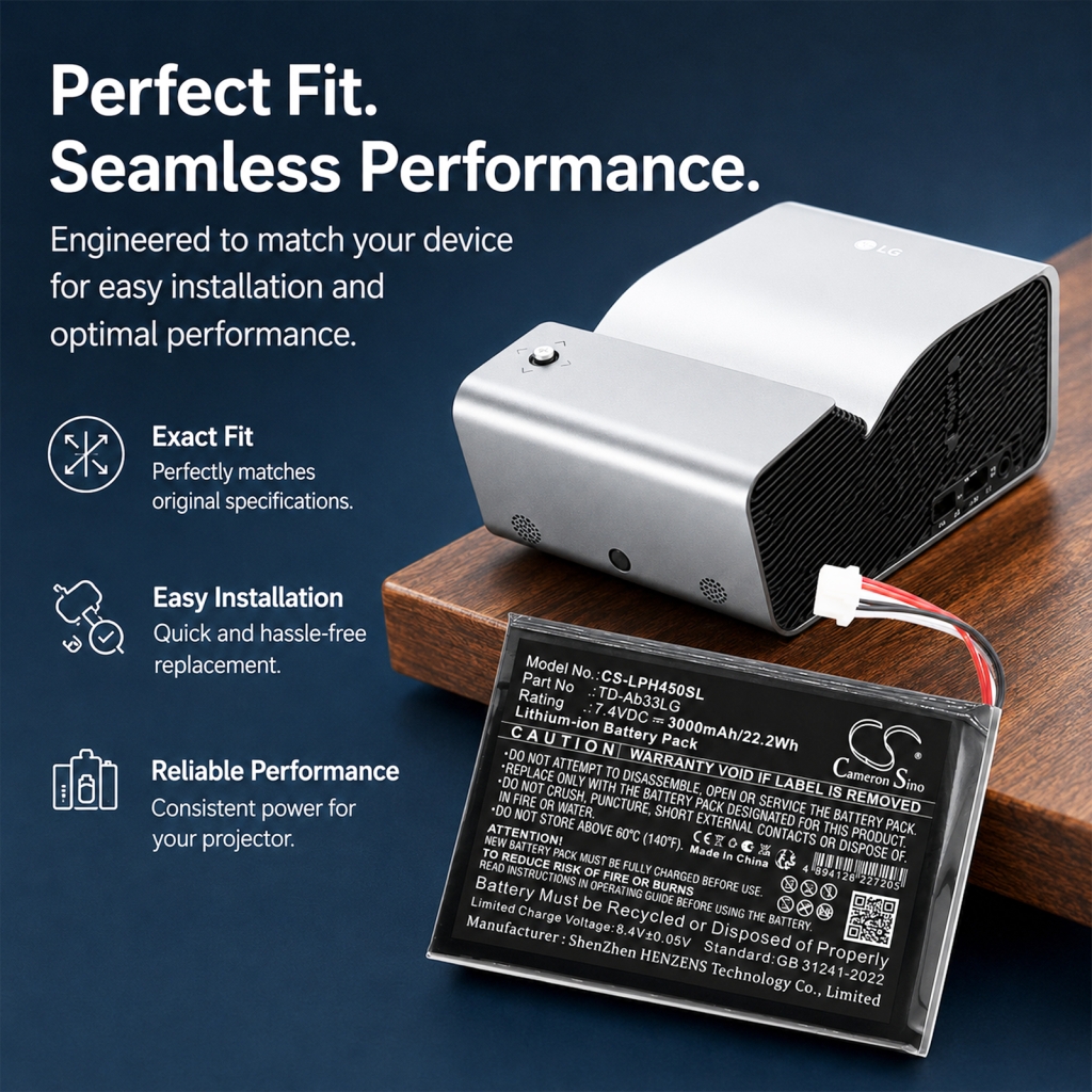 Batterij compatibel met Lg CS-LPH450SL