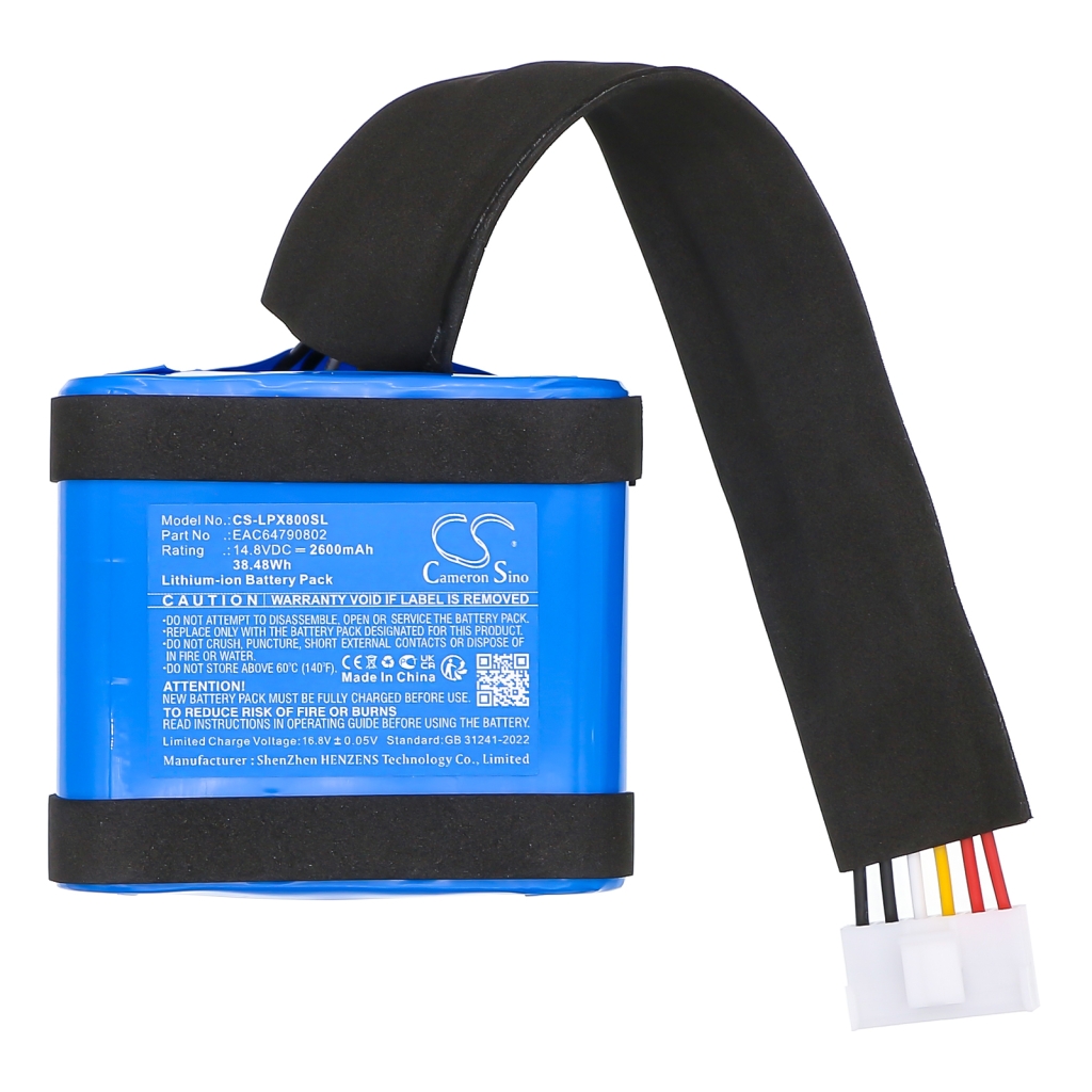 Batterie de haut-parleur Lg CS-LPX800SL