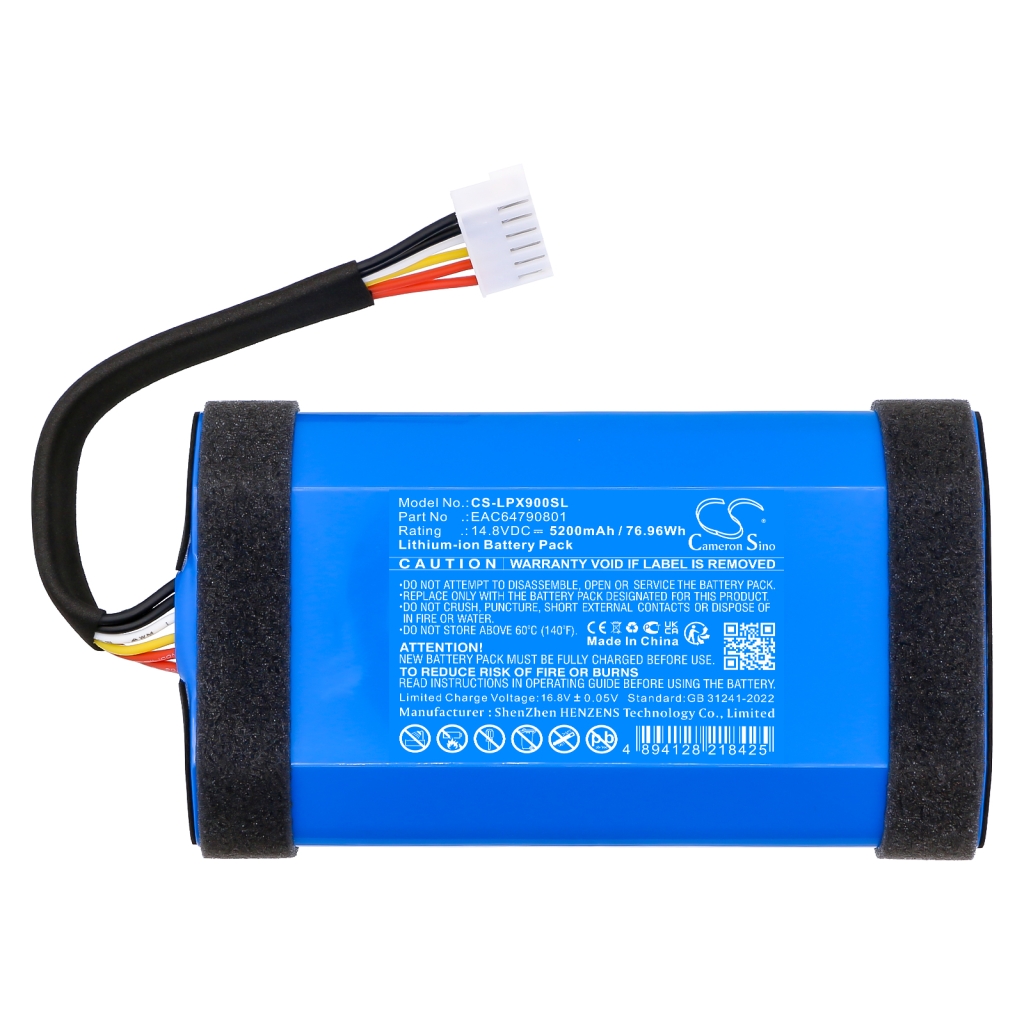 Luidspreker Batterij Lg CS-LPX900SL